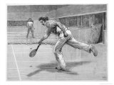 Buy Lyttleton and C Saunders Play Real Tennis at New Prince's Club in Knightsbridge Lond at AllPosters.com
