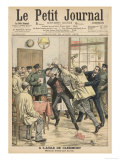 Buy Mental Patient Attacks a Doctor at the Clermont Hospital in France at AllPosters.com