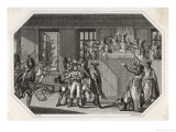 Buy The 19th Brumaire Bonaparte with Fellow Consuls Sieyes and Ducos Stages His Coup d'Etat at AllPosters.com