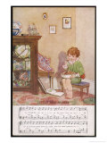 Buy Little Jack Horner Sits in a Corner Eating His Way Through a Very Large Christmas Pie at AllPosters.com
