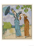 Buy Two Elegant Parisiennes are Caught in a Shower at AllPosters.com