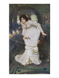 Buy "The Curse is Come Upon Me" Cried the Lady of Shalott at AllPosters.com