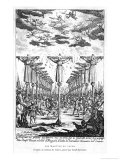 Buy 23 Franciscans are Crucified at Mongasaki by Order of the Emperor Taicosam at AllPosters.com