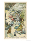 Buy Alice Holds the Baby While the Cook Throws a Frying Pan at the Departing Duchess at AllPosters.com
