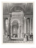 Buy Visitors Climb the Grand Staircase, and What a Nice Surprise They Meet Some Friends! at AllPosters.com