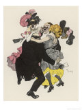 Buy Two Couples at a German Carnival Ball Join Forces at AllPosters.com