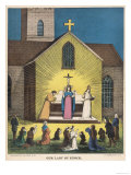 Apparitions of Mary Joseph and John the Evangelist Appear