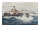 Buy Australian Ferry Boats Carrying Holidaymakers to the Sea Beaches at AllPosters.com