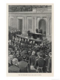 Buy William Mckinley's Vice- President Garret a Hobart Takes the Oath of Office in the Senate at AllPosters.com