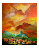 Buy Hot Southwest Landscape at AllPosters.com