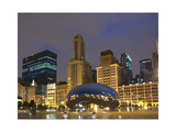 Chicago at night