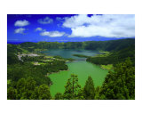 Buy Sete Cidades crater, Azores at AllPosters.com