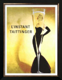 L'Instant Taittinger Framed Art Print