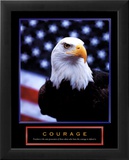 Buy Courage: Eagle and Flag at AllPosters.com