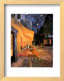 Buy The Caf&eacute; Terrace on the Place du Forum, Arles, at Night, c.1888 at AllPosters.com