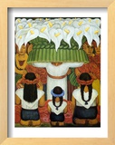 Flower Festival: Feast of Santa Anita, 1931 Framed Art Print