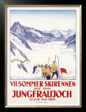 Buy Switzerland, VII Summer Glacier Ski at AllPosters.com