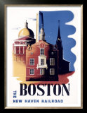 Buy Boston, Massachusetts, New Haven Railroad at AllPosters.com