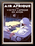 Air Afrique Framed Art Print