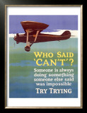 Buy Try Trying Success at AllPosters.com