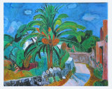 Buy Path with Palm-Tree, Porto d'Ischia, 1957 at AllPosters.com