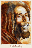 Bob Marley-Watercolor