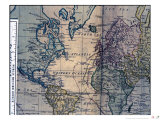 Buy General Atlas of Four Grand Quarters of the World, Detail, London 1778 at AllPosters.com