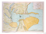 Buy North Carolina, Cape Fear Harbour 1773, Factice Atlas, London at AllPosters.com