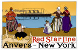 Red Star Line  Anvers- New York