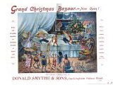 Buy Grand Christmas Bazaar Now Open, 1902 at AllPosters.com