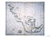 Buy Chart of the Islands Around the North Pole 1789 at AllPosters.com