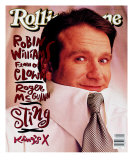 Robin Williams, Rolling Stone no. 598, February 1991 Photographic Print