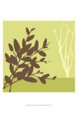 Buy Metro Leaves in Chartreuse I at AllPosters.com