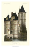Buy French Chateaux in Blue II at AllPosters.com
