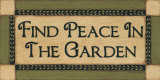 Buy Find Peace in the Garden at AllPosters.com