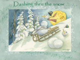 Buy Dashing Thru the Snow at AllPosters.com