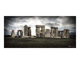 Buy Stonehenge - Black and White Panoramic at AllPosters.com