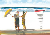 Memories on the Shore III Art Print
