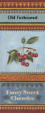 Fancy Cherries Art Print