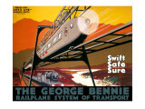 Buy The George Bennie Railplane, LNER Poster, 1929 at AllPosters.com