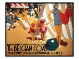 Buy The Belgian Coast at AllPosters.com
