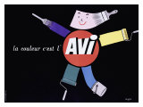 Buy La Couleur c'est l'AVI at AllPosters.com