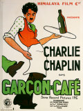 Charlie Chaplin Garcon De Cafe