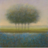 Buy Blue Group of Trees at AllPosters.com