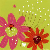 Buy Vert Fleur Rose at AllPosters.com