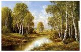 Buy Birches in Springtime at AllPosters.com