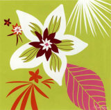 Buy Vert Fleur Blanche at AllPosters.com