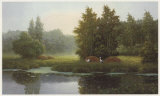 Russian Landscape with Storcks