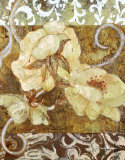 Buy Wild Rose With Scroll II at AllPosters.com