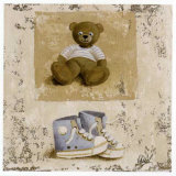 Buy Nounours Bleu et Chaussures at AllPosters.com